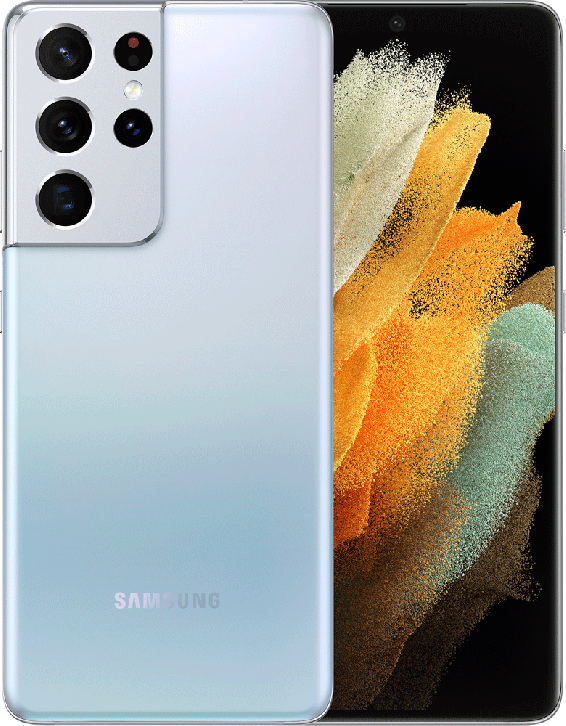 Galaxy S21 Ultra 5G 12/128Гб, Серебристый (без коробки) - Б/У