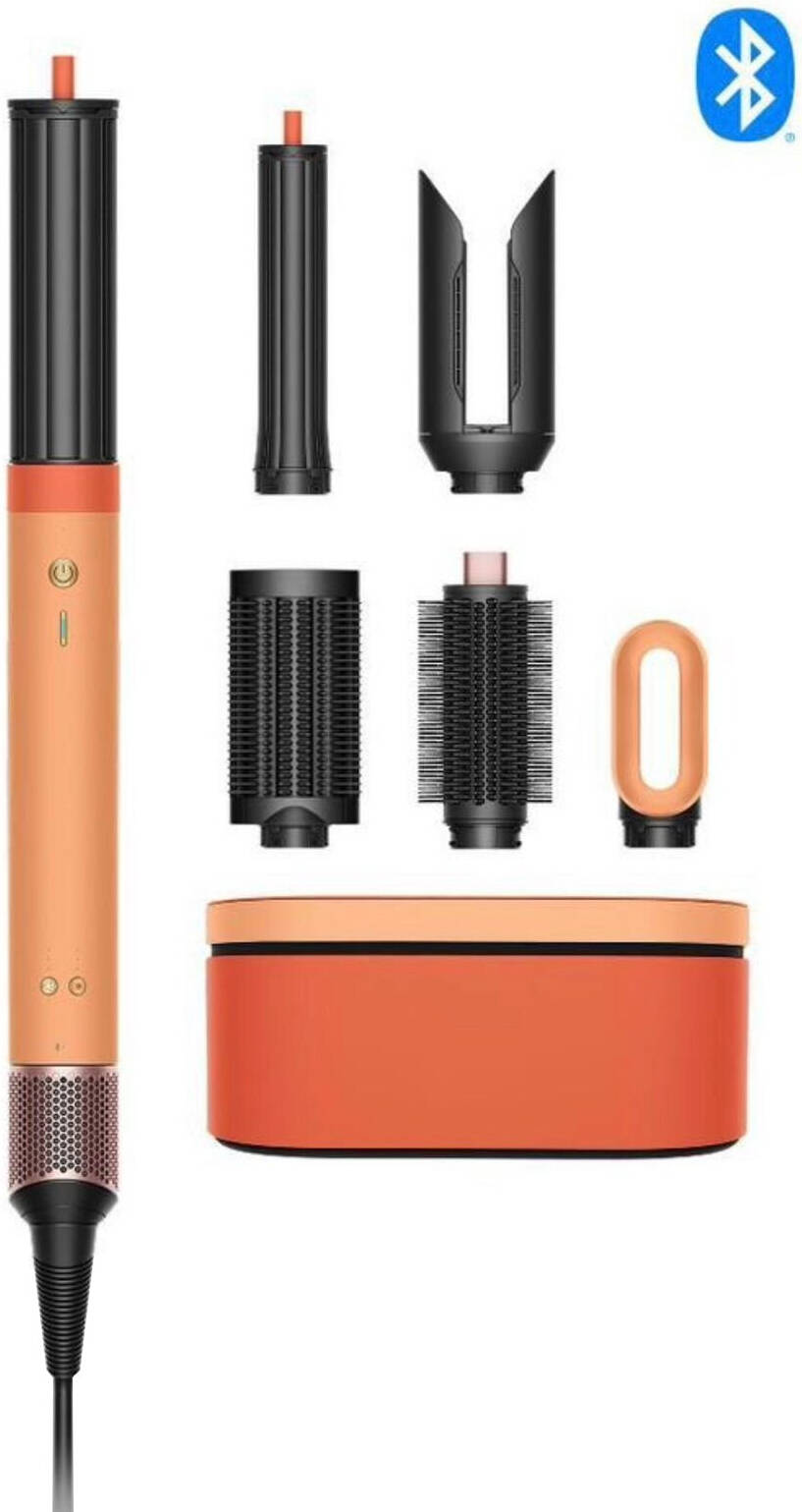 Стайлер Dyson Airwrap HS09 Co-anda 2x (Apricot Ceramics/Topaz) - Подарочный кейс для хранения