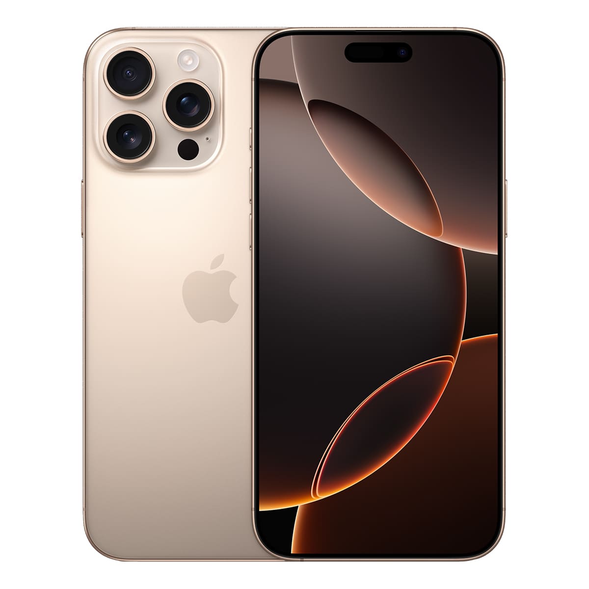 iPhone 16 Pro Max 256Гб (1 sim + eSIM / 92%) Пустынный титан - Б/У ★★★☆☆