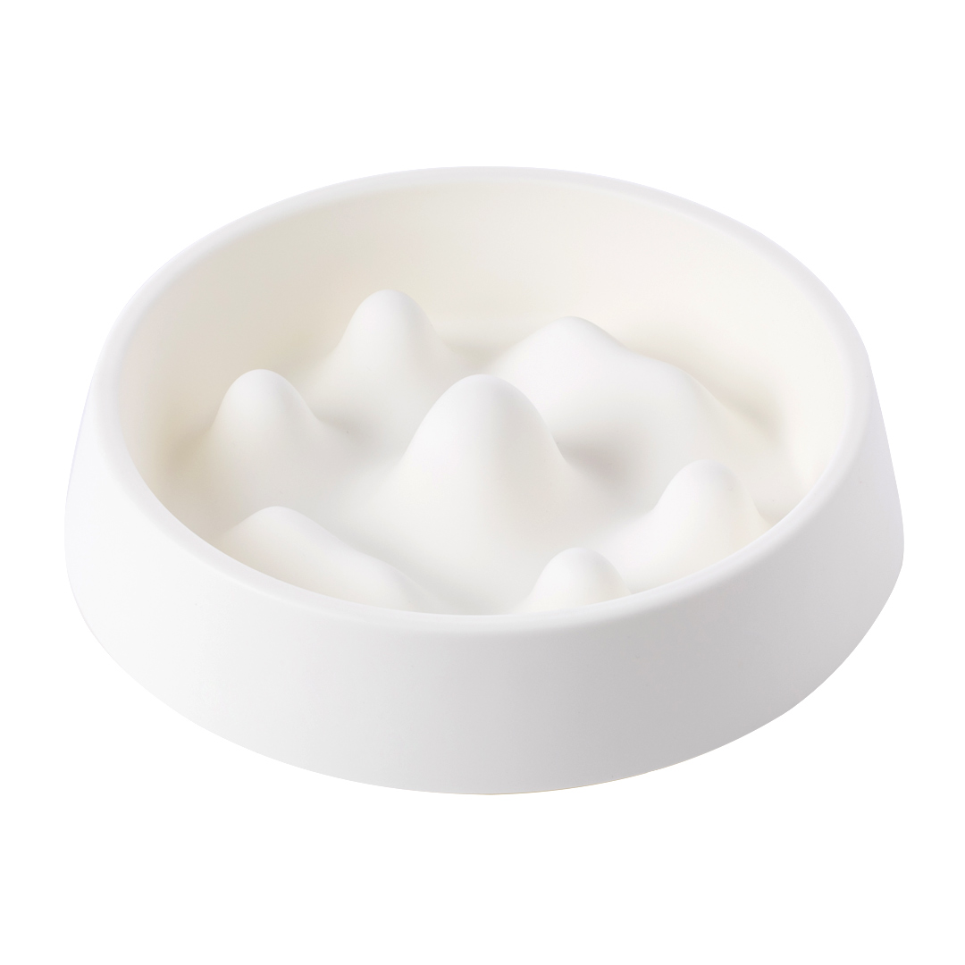 Миска для корма Xiaomi Jordan&Judy Pet Slow Bowl, Белый