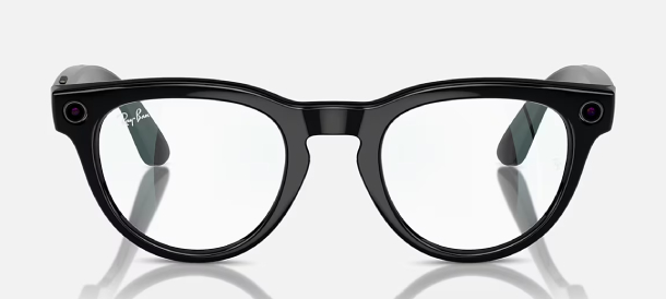 RayBan Meta Headliner Shiny, Прозрачно-черные в 