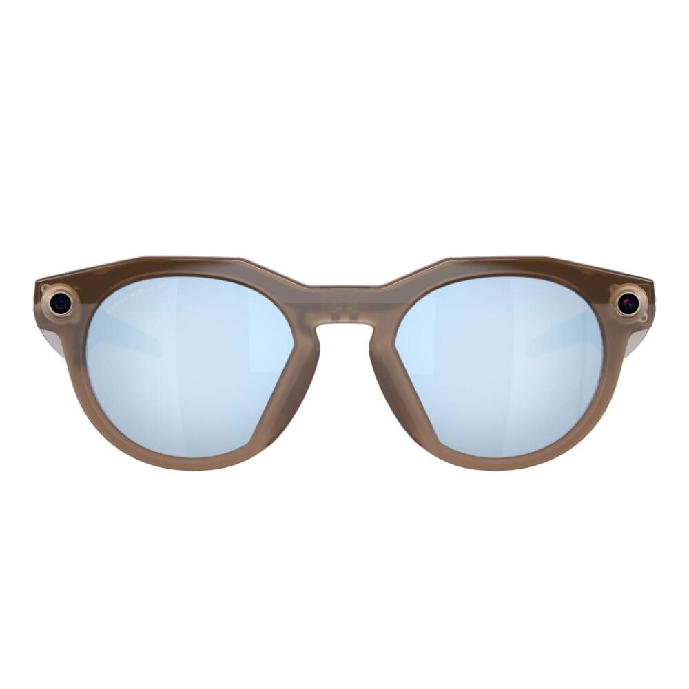 RayBan Meta Oakley HSTN Brown Smoke Prizm Deep Water Polarized, Коричневый