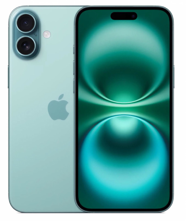 Смартфон Apple iPhone 16 256Гб (1 sim + eSIM) Морская бирюза