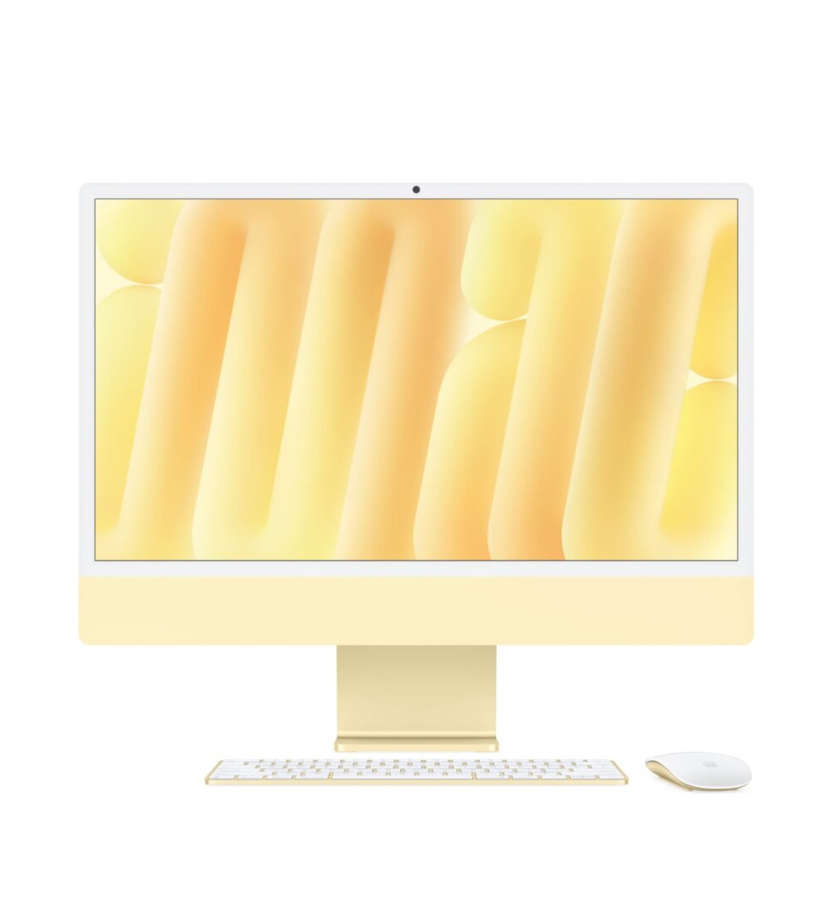 Apple iMac 24", 2024, Retina 4,5K, M4 10Core CPU, 10Core GPU/24Гб/512Гб SSD, Желтый