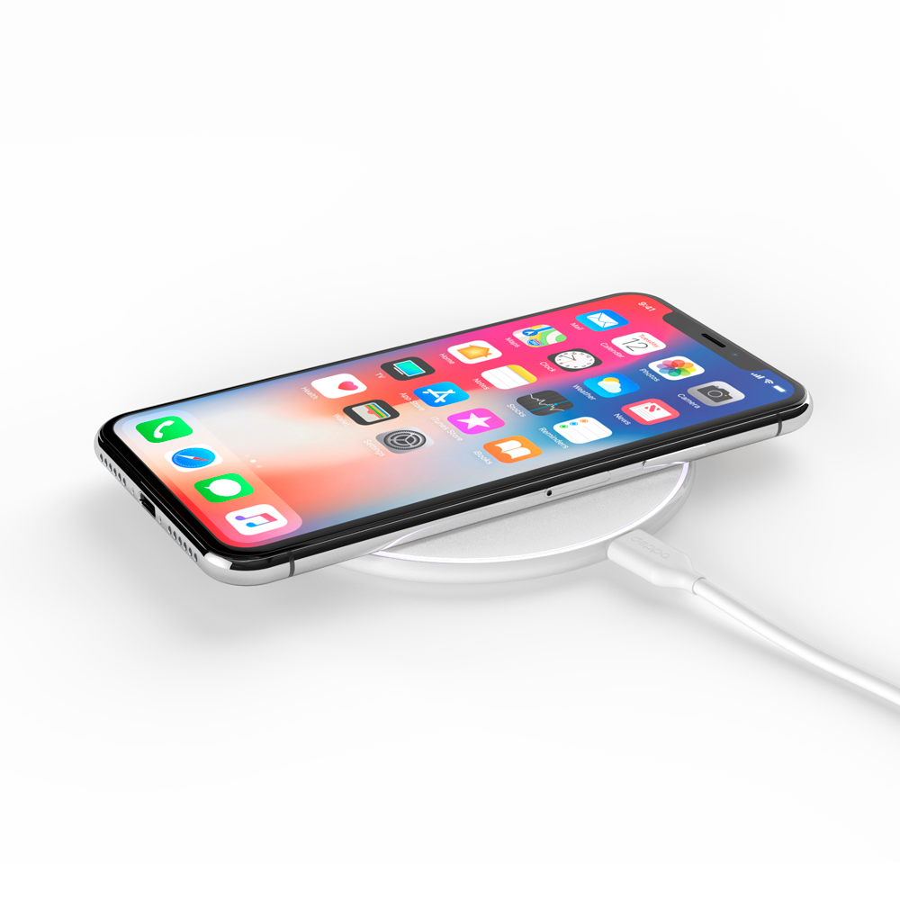 Deppa Qi Fast Charger, 10W, Белый