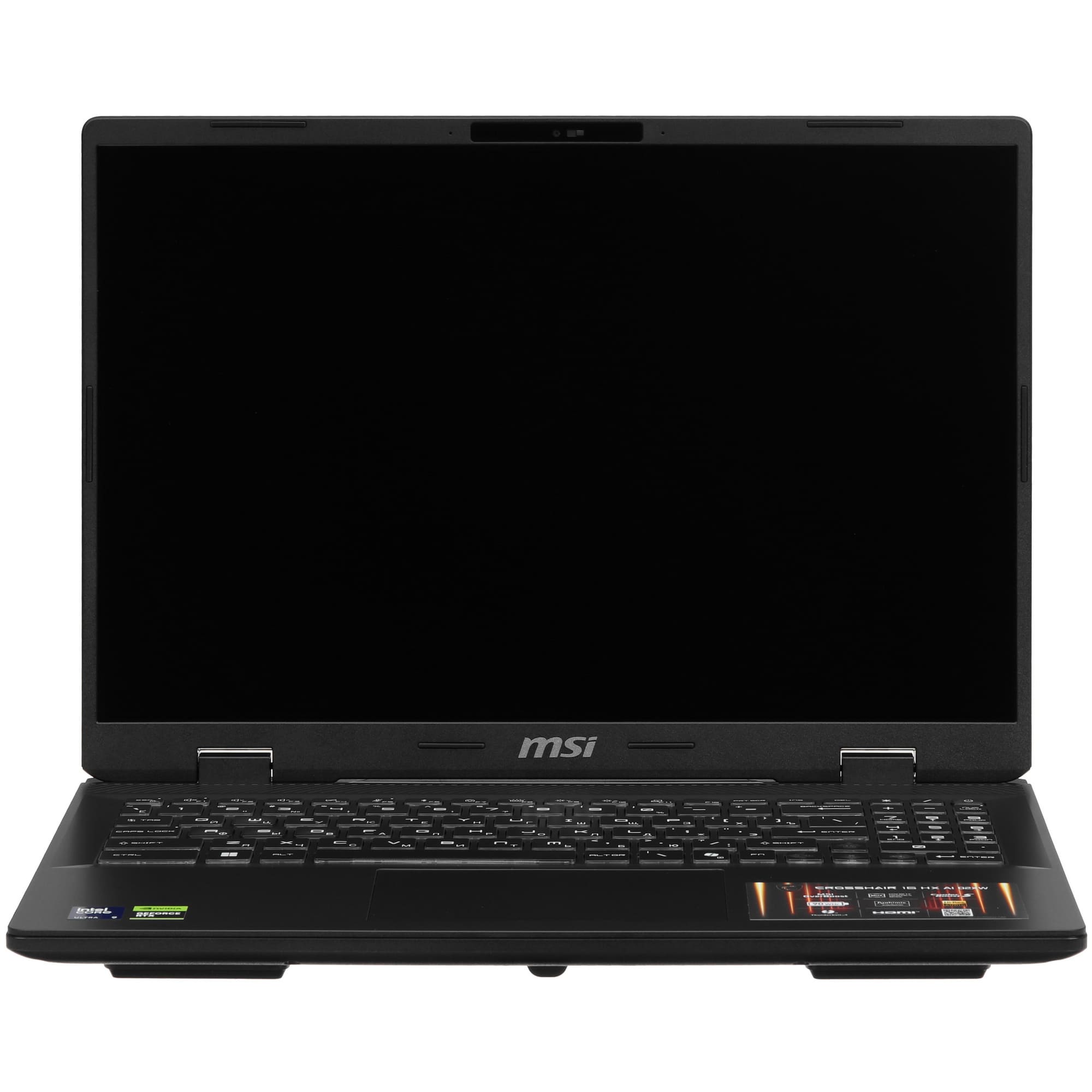 Ноутбук MSI Crosshair 16 HX AI D2XWFKG Core Ultra 7 255HX/16Гб/512Гб SSD/RTX 5060 8Гб/16" QHD+ 240Гц/DOS/Серый (9S7-15P421-234)