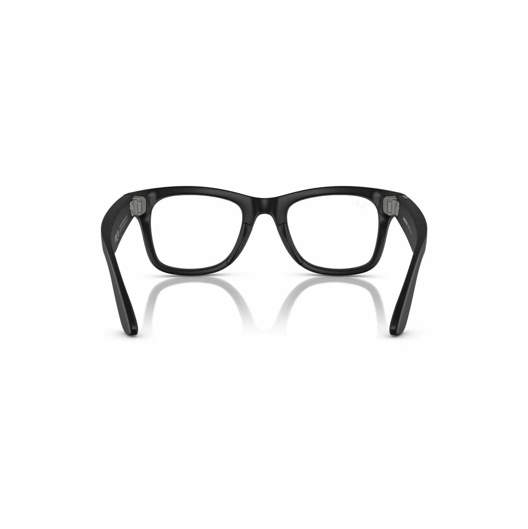 RayBan Meta Wayfarer, 155/53 размер, Матовый черный/прозрачный с переходом в графитово-зеленый, RW4008 в 