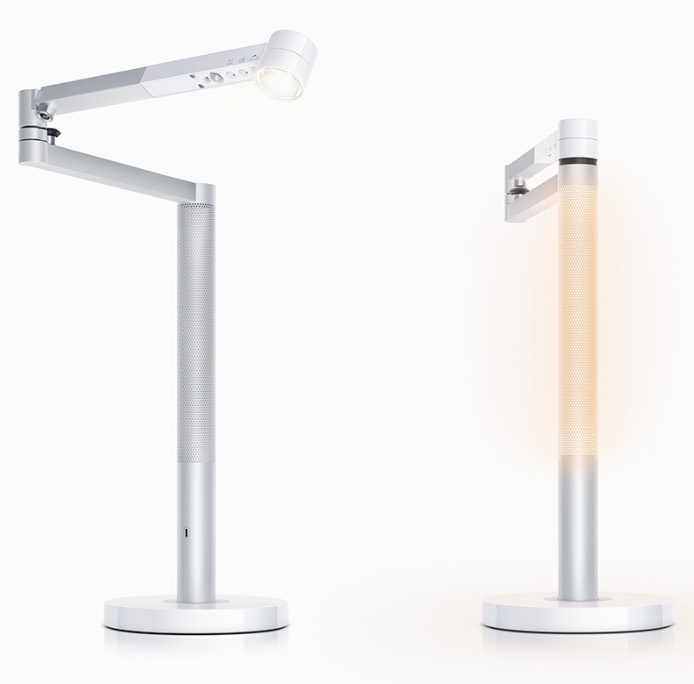 Настольная лампа Dyson Solarcycle Morph Desk, Белый/Серебристый