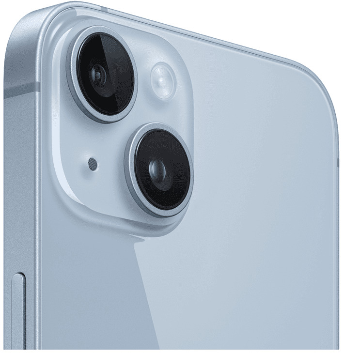 iPhone 14 128Гб (1 sim + eSIM / 79%) Синий - Б/У ★★☆☆☆