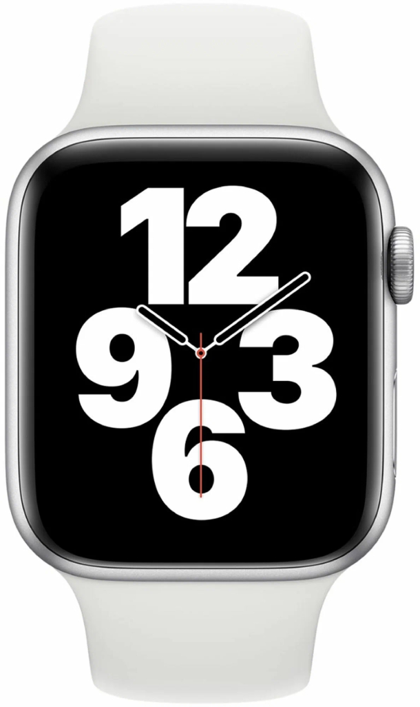 Ремешок спортивный Apple белого цвета, S/M Apple