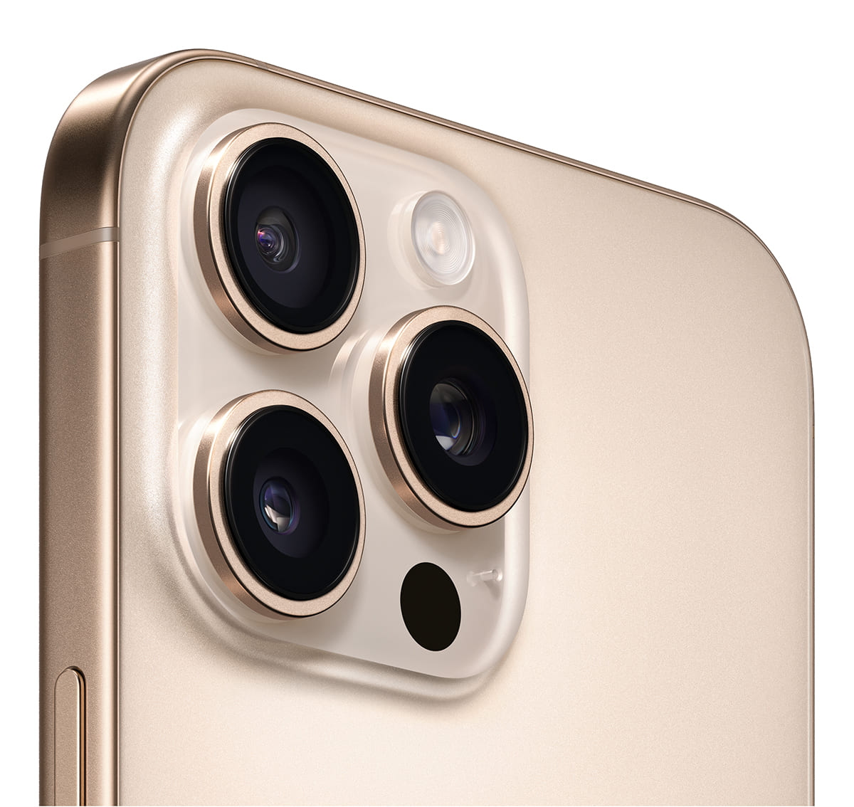 iPhone 16 Pro Max 256Гб (1 sim + eSIM / 95%) Пустынный титан - Б/У ★★★★☆