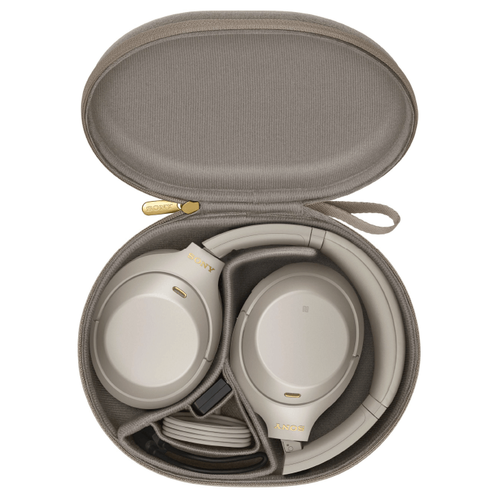 Беспроводные наушники Sony WH-1000XM4, Серебристый