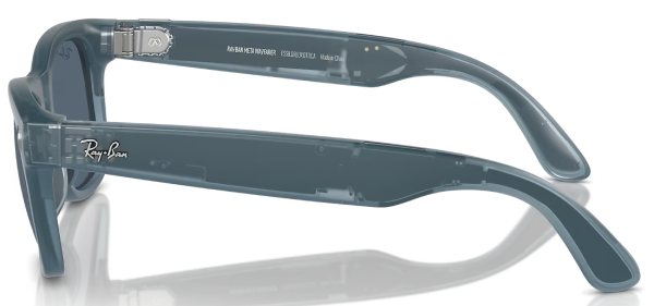 Умные очки RayBan Wayfarer RW4006 Matte Jeans Transparent/Dusty Blue в 